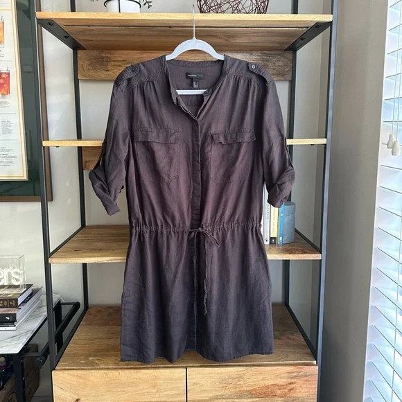 Mango | Dresses | Mango Black Linenlike Shirt Dress Size Medium M | Poshmark Mango | Dresses | Mango Black Linenlike Shirt Dress Size Medium M | Poshmark